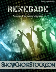 Renegade SATB choral sheet music cover Thumbnail